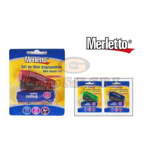 Grapadora Mini Merletto R-6911875 Material & Equipo De Oficina