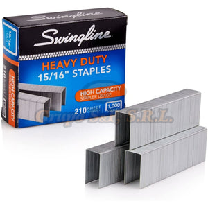 Grapas 23/23 23Mm 3/4 Heavy Duty Hasta 210 Hojas 1000 Unidades P0427 (35320/p0426) Material & Equipo