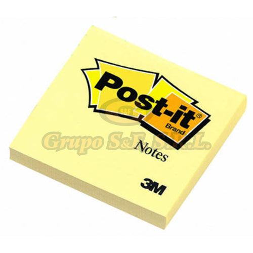 Post-It 3X3 Ama. 3M 654-1 Material & Equipo De Oficina