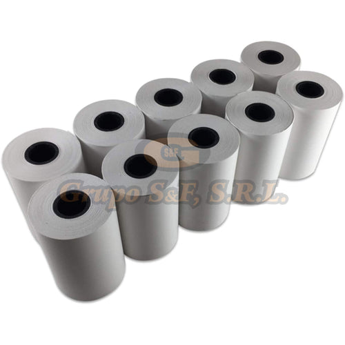 Rollo De Papel Térmico 2 1/4 Para Verifone Material & Equipo Oficina