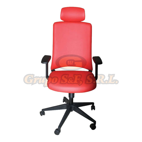 Sillon Ejecutivo Rojo (Fc-Lk4068A) Muebles De Oficina