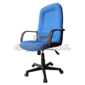 Sillon Semi-Ejec. Sg25326002 Azul Muebles De Oficina